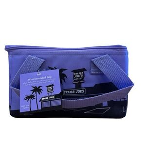 NWT - TRADER JOE’s Purple Mini Insulated Bag